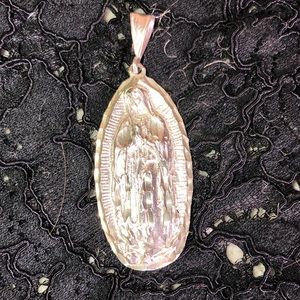 Sterling Our Lady Guadalupe pendant